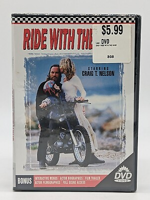 #ad Ride With The Wind DVD Brand New Sealed Craig T Nelson Disc Loose Inside Case $6.75