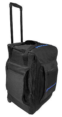 #ad Rockville Rolling Travel Bag For Pair 5quot; 6quot; 8quot; Studio Monitors Accessories $59.95