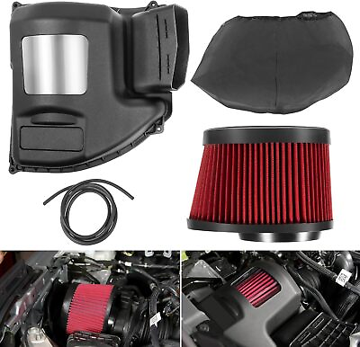 #ad 422233 Cold Air Intake Kit Air Induction System For Ford Bronco 2.3L 2.7L Engine $368.90