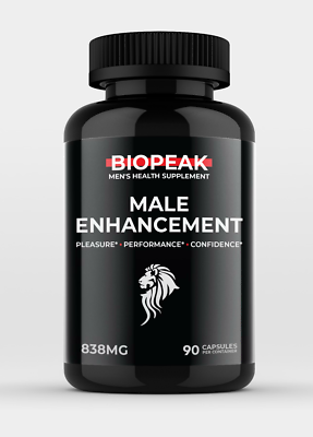 #ad Biopeak Male Enhancement bio peak male supplement 90Caps New last longer BiggerD $37.77