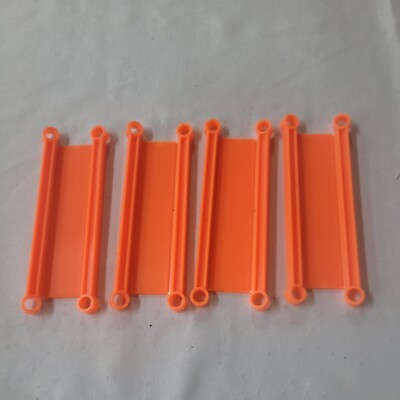 #ad 4 Knex Replacement Ultimate Big Air Ball Tower Orange Chutes $6.18