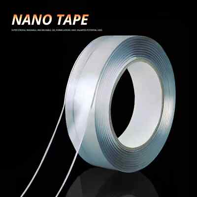 #ad ALIEN NANO TAPE Double Sided Removable Mounting Adhesive Traceless Gel No Screws $20.95