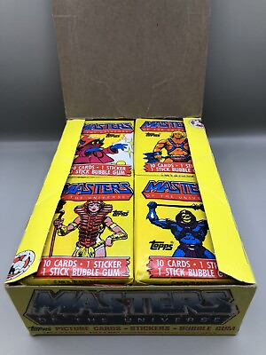#ad 1984 He Man “Masters Of The Universe” Original Topps 1 Wax Pack. Vintage Rare $26.99