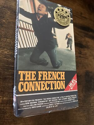 #ad The French Connection VHS Open w Original Seal Watermarks CBS Fox $12.46