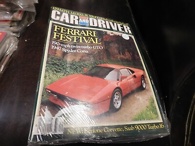 #ad Car And Driver Magazine 1984 September $5.49