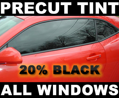 #ad PreCut Window Tint for Chevy Tracker 4dr 99 04 Black 20% VLT FILM $34.62