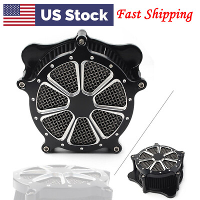 #ad Air Cleaner Filter amp; Accessory For Harley Glide Touring FLHR FLHT FLHX 2008 2016 $85.69