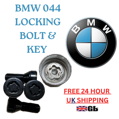 #ad BMW LOCKING WHEEL BOLT KEY COMPLETE SET 044 NEW ALL BMWS WITH 17MM HEAD SIZE GBP 45.00