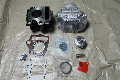 #ad Honda CT70 CRF70 XR70 ATC70 TRX70 Top End Rebuild Kit Cylinder Head Piston $97.50