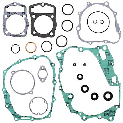 #ad Vertex Gasket Kit With Oil Seals for Honda CTX 200 02 11 $95.54