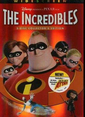 #ad THE INCREDIBLES Disney 2 DISC COLLECTOR#x27;S EDITION DVD NEW SEALED $6.69