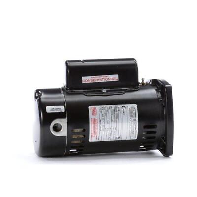 #ad 48Y Square Flange 1 2 HP Full Rated Pool Filter Motor 9.6 4.8A 115 230V $278.99