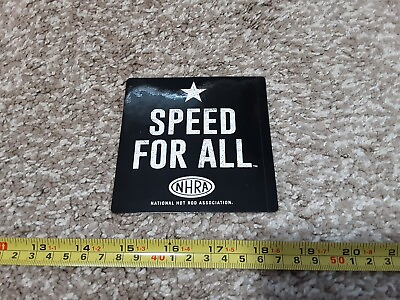 #ad NHRA Speed For All Racing Decals Sticker Rat Rod Outlaw Nitro Super Stock Nitro $6.95
