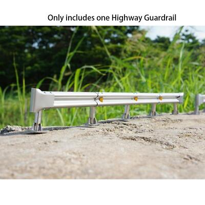 #ad Metal Highway Guardrail for 1 14 Scale RC Tractor Truck Car Off road Vehicles $18.40