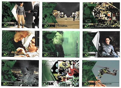 #ad 2003 Upper Deck Incredible Hulk Movie Trading Cards Choose #s 1 81 bx95 $0.99