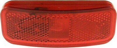 #ad Optronics MC44RB Lamp Marker with Red Lens 2 wire Surface mount with Reflex. $6.25