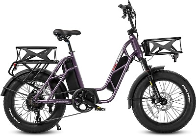 #ad Ebike 20quot;1200W 48V Electric Bike Dual Battery 100 120 Miles Long Range off road $1299.00
