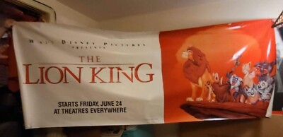 #ad Original Release The Lion King LOT OF 4 Movie Theater Displays $299.99