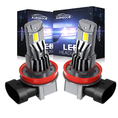 #ad LED Headlight Bulbs Kit High Low Beam 6000K White For Nissan LaCrosse 2005 2013 $45.99