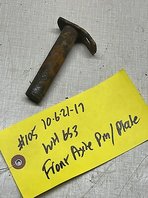 #ad 1963 Wheel Horse 653 Tractor Front Axle Pin And Plate $22.14