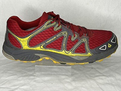 #ad Vasque 7596M Red Gray Yellow Outdoor Hiking Lace Up Sneaker Shoes Men#x27;s US 14 M $23.00
