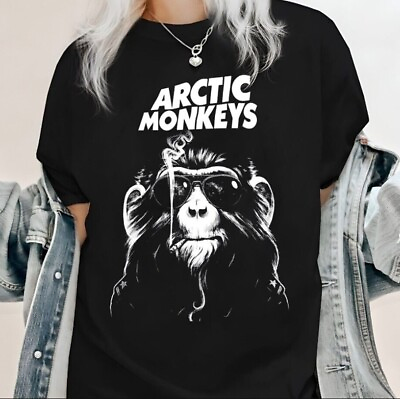 #ad New Arctic Monkeys Reprint Regular Fits Shirt Cotton Black T Shirt All Size For $19.99