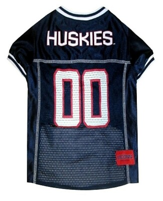 #ad U Conn Huskies Pet Jersey; Extra Large Fits Neck Size 16 In 20 In $24.99