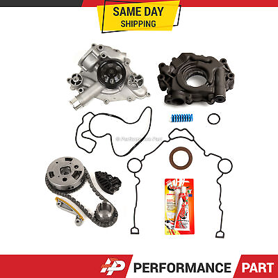 #ad Timing Chain Kit Gear Water High Pressure Oil Pump Fit 09 10 Chrysler Dodge 5.7 $335.99