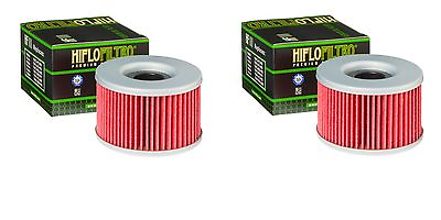 #ad 2 Pack HiFlo Oil Filters Genuine HF111 Honda CB VT CX CMX GL Hi Flo $14.65