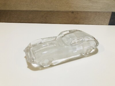 #ad VINTAGE XJ 6 JAGUAR Classics Collectible Crystal Car Figurine Made In Germany $65.00