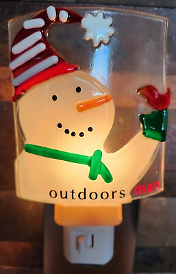 #ad Ice Quips By Seasons Of Cannon Outdoors Man Nightlight $10.88