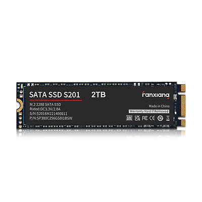 #ad Fanxiang M.2 SATA SSD 2TB 1TB 512GB 256GB SSD Internal M2 Solid State Drive Lot $21.99
