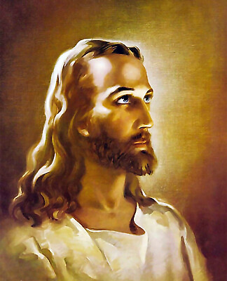 #ad JESUS CHRIST 8X10 PHOTO PICTURE CHRISTIAN ART 4 $9.95