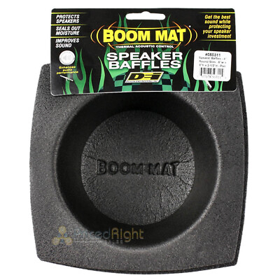 #ad DEI 2 Pack 4quot; Inch Round Speaker Baffles Slim Design Engineering Boom Mat 050311 $13.49