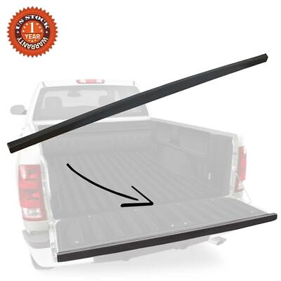 #ad Fit For 2005 2008 Ford F150 Truck Tailgate Top Protector Molding Trim Cap Black $28.89
