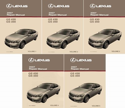 #ad 2007 Lexus GS 430 GS 350 Shop Service Repair Manual Complete Set $361.32