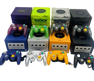 #ad Nintendo GameCube Console NGC Console Various Colors Controller Wires Bundle $131.99