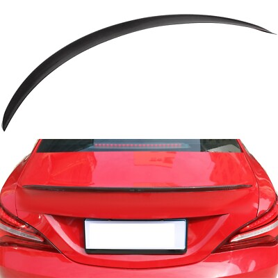 #ad Rear Carbon Fiber Trunk Spoiler Wing For 2013 18 Mercedes Benz CLA CLA250 AMG $113.24