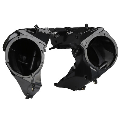 #ad Inner Fairing Speakers Fit For Harley Road Glide FLTRX FLTRU 2015 2020 Black $86.10