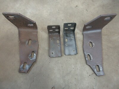 #ad 1959 Oldsmobile Dynamic 88 front bumper to frame mounting brackets hot rod parts $34.99