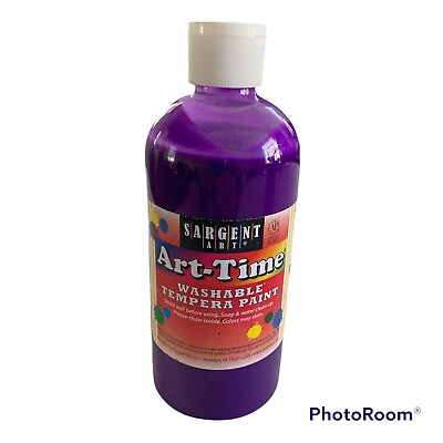#ad Sargent Art Art Time Washable Tempera Paint Violet 16 oz. $6.68
