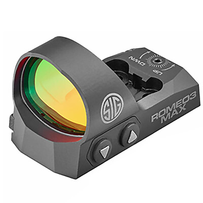 #ad Sig Sauer ROMEO3MAX 1X30mm 6 MOA Waterproof and Fogproof Red Dot Sight $699.99