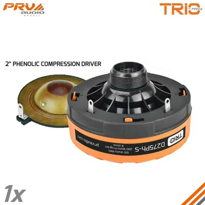 #ad 1x PRV Audio D275Ph S 1quot; Exit Phenolic Compression Driver Pro Audio 8 Ohms 200W $37.91