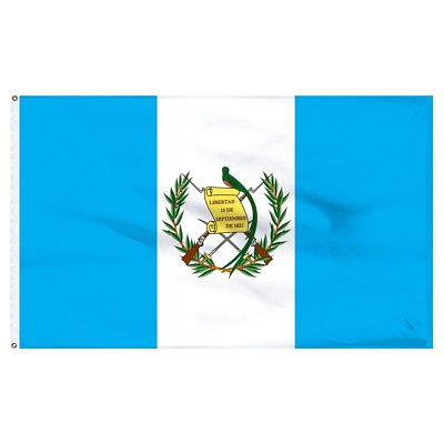 #ad 2x3 Guatemala Premium Quality Super Poly Flag 2#x27;x3#x27; House Banner Grommets 100D $8.44