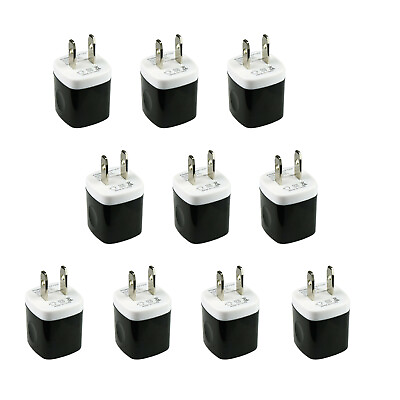 #ad #ad 10 PCS USB Wall Charger AC Power Adapter US Outlet For iPhone 8 X 11 12 13 iPod $9.99
