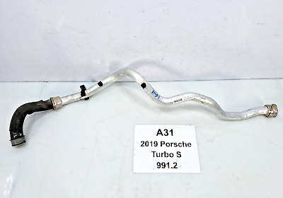#ad ✅ 17 19 OEM Porsche 911 Turbo S 3.8L Engine Hose Coolant Water Pipe Left 18k $179.95