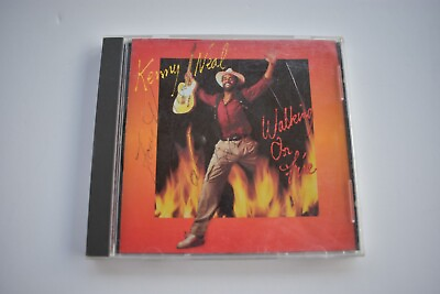 #ad KENNY NEAL Walking On Fire 1991 Alligator Records CD RARE Original Release $4.99
