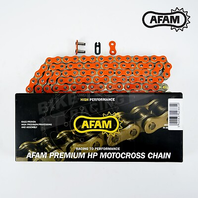 #ad Afam Orange 520 Pitch 120 Link Chain fits Husaberg FC350 6 speed 1997 1999 GBP 79.80