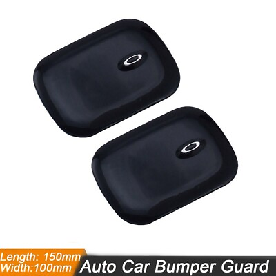 #ad Pair Rubber SUV Car Front Rear Bumper Corner Guard Protector Scratch Resistant $13.23