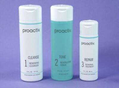 #ad Proactiv Original 3 Step Acne Treatment System Full 90 Day Skincare Set 2025 $27.95